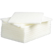 Non Scratch Regular Scouring Pad White, 150mm x 200mm x 8mm, 10 Pads Pack